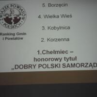 Zdjęcie ilustracyjne wiadomości: <b>GMINA CHEŁMIEC – NAJLEPSZA GMINA WIEJSKA W POLSCE</b> #5