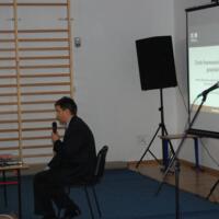 Zdjęcie ilustracyjne wiadomości: Konferencja rozpoczynająca projekt: „Internecik też dla dzieci -  zapobieganie wykluczeniu społecznemu na terenie Gminy Chełmiec - etap IV”.    #14