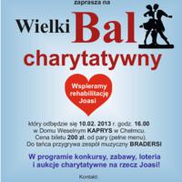 Zdjęcie ilustracyjne wiadomości: <b>Bal charytatywny dla Joasi Mosurek</b> #1