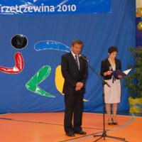 Zdjęcie ilustracyjne wiadomości: Trzetrzewina na sportowo! Na rozpoczęcie roku szkolnego sala gimnastyczna  i pięknie odnowiona szkoła. #12