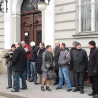Zdjęcie ilustracyjne wiadomości: Protest mieszkańców Świniarska przed Sądem Okręgowym w Nowym Sączu #6