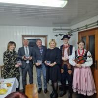 Spotkanie noworoczne mieszkańców wsi, członków „KGW Moja Wola Kurowska”