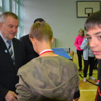 Mistrzostwa Gminy Chełmiec w tenisie stołowym indywidualne oraz drużynowe klas VII – VIII Szkół Podstawowych
