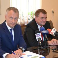 Zdjęcie ilustracyjne wiadomości: Konferencja prasowa Wójta Gminy Chełmiec z Ludomirem Handzlem. #5