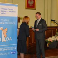 Zdjęcie ilustracyjne wiadomości: Gratulacje z okazji 20 – lecia Fundacji Pomocy Osobom z Autyzmem MADA  #15