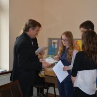Zdjęcie ilustracyjne wiadomości: Uroczyste rozdanie nagród w konkursie pn „Witaj Majowa Jutrzenko! Święto Konstytucji 3 Maja” #2
