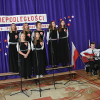 Zdjęcie ilustracyjne wiadomości: „Radosna Niepodległości !” - gminne obchody Święta Niepodległości #35