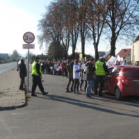 Zdjęcie ilustracyjne wiadomości: „No promil - No problem”. Marsz uczniów Zespołu Szkół w Świniarsku  na rzecz trzeźwości. #12