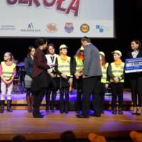 Zdjęcie ilustracyjne wiadomości: Odblaskowa Szkoła w Rdziostowie w finale Małopolskiego Konkursu #5