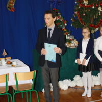 Zdjęcie ilustracyjne wiadomości: Spotkanie wigilijne z Wójtem Gminy Chełmiec w Szkole w Piątkowej #16