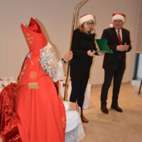 Mikołajki dla dzieci niepełnosprawnych w Chełmcu