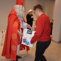 Mikołajki dla dzieci niepełnosprawnych w Chełmcu