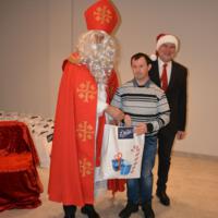 Mikołajki dla dzieci niepełnosprawnych w Chełmcu