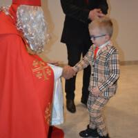 Mikołajki dla dzieci niepełnosprawnych w Chełmcu