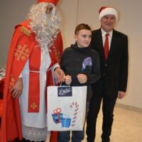 Mikołajki dla dzieci niepełnosprawnych w Chełmcu