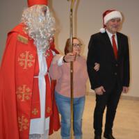 Mikołajki dla dzieci niepełnosprawnych w Chełmcu