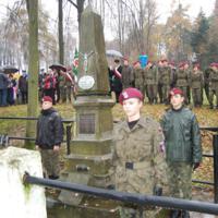 Zdjęcie ilustracyjne wiadomości: Obchody Narodowego Święta Niepodległości w Gminie Chełmiec Marcinkowice - 11 listopada 2009r. #1
