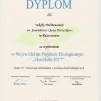 Zdjęcie ilustracyjne wiadomości: Wyróżnienie dla Szkoły Podstawowej w Rdziostowie w projekcie „Ekoszkoła 2017” #7