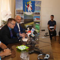 Zdjęcie ilustracyjne wiadomości: Chełmiec miastem! – konferencja prasowa w Urzędzie Gminy Chełmiec. #2