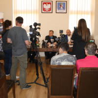 Zdjęcie ilustracyjne wiadomości: Chełmiec miastem! – konferencja prasowa w Urzędzie Gminy Chełmiec. #8