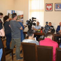 Zdjęcie ilustracyjne wiadomości: Chełmiec miastem! – konferencja prasowa w Urzędzie Gminy Chełmiec. #19