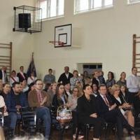 Zdjęcie ilustracyjne wiadomości: Uczniowie klas pierwszych Szkoły Podstawowej w Chełmcu złożyli uroczyste ślubowanie. #3