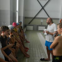 Zdjęcie ilustracyjne wiadomości: GKS Iskry Chełmiec Sekcja Pływacka - Relacja z XVI Rodzinnego Festynu Pływackiego Swim Test #25