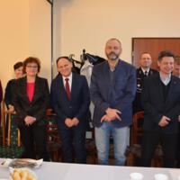 Zdjęcie ilustracyjne wiadomości: Spotkanie noworoczne z sołtysami, dyrektorami szkół i strażakami z OSP #11