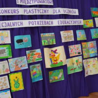 Zdjęcie ilustracyjne wiadomości: I Powiatowy Konkurs Plastyczny dla uczniów o specjalnych potrzebach edukacyjnych #7