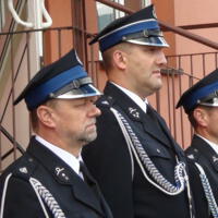 Zdjęcie ilustracyjne wiadomości: Poświęcenie, przekazanie samochodu pożarniczego oraz garażu dla jednostki OSP Klęczany. #24