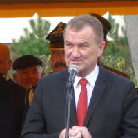 Zdjęcie ilustracyjne wiadomości: Poświęcenie, przekazanie samochodu pożarniczego oraz garażu dla jednostki OSP Klęczany. #27