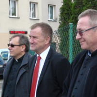 Zdjęcie ilustracyjne wiadomości: Poświęcenie, przekazanie samochodu pożarniczego oraz garażu dla jednostki OSP Klęczany. #36