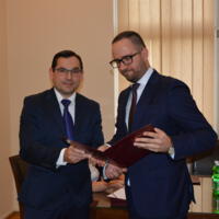 Zdjęcie ilustracyjne wiadomości: Pierwsza uroczysta sesja Rady Gminy Chełmiec. Radni i Wójt złożyli ślubowanie. #20