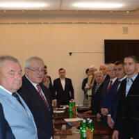 Zdjęcie ilustracyjne wiadomości: Pierwsza uroczysta sesja Rady Gminy Chełmiec. Radni i Wójt złożyli ślubowanie. #40