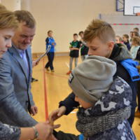 Zdjęcie ilustracyjne wiadomości: Zawody międzygminne o awans do finału Mistrzostw Powiatu Nowosądeckiego w mini koszykówce Szkół Podstawowych #5