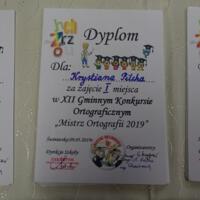 Zdjęcie ilustracyjne wiadomości: Konkurs Ortograficzny klas I-III szkoły podstawowej o tytuł „Mistrza Ortografii 2019”. #15