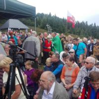 Zdjęcie ilustracyjne wiadomości: Duża grupa mieszkańców gminy Chełmiec na Hali Łabowskiej uczciła pamięć ks. Władysława Gurgacza #6