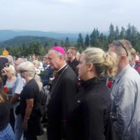 Zdjęcie ilustracyjne wiadomości: Duża grupa mieszkańców gminy Chełmiec na Hali Łabowskiej uczciła pamięć ks. Władysława Gurgacza #8