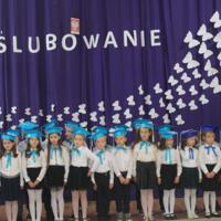 Zdjęcie ilustracyjne wiadomości: Ślubowanie klas pierwszych #1