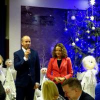 Zdjęcie ilustracyjne wiadomości: Spotkanie opłatkowe dla dyrektorów i nauczycieli szkół z terenu Gminy Chełmiec. #2