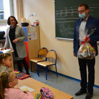 Zdjęcie ilustracyjne wiadomości: Ślubowanie klas pierwszych #3