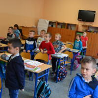 Zdjęcie ilustracyjne wiadomości: Ślubowanie klas pierwszych #8