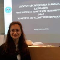 Zdjęcie ilustracyjne wiadomości: Zuzanna Cempa – laureatką Małopolskiego Konkursu Języka Polskiego #2