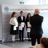 Zdjęcie ilustracyjne wiadomości: Zuzanna Cempa – laureatką Małopolskiego Konkursu Języka Polskiego #7
