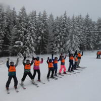 Nauka/doskonalenie jazdy na nartach dla dzieci z gminy Chełmiec!