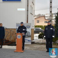12 grudnia br. odbyło się uroczyste otwarcie nowego Posterunku Policji w Chełmcu to efekt  wspólnych działań Gminy Chełmiec oraz przedstawicieli Policji.