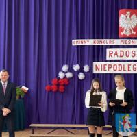 Zdjęcie ilustracyjne wiadomości: Gminny Konkurs Pieśni i Piosenek Patriotycznych „Radosna Niepodległości” #44