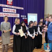Zdjęcie ilustracyjne wiadomości: Gminny Konkurs Pieśni i Piosenek Patriotycznych „Radosna Niepodległości” #68