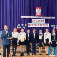 Zdjęcie ilustracyjne wiadomości: Gminny Konkurs Pieśni i Piosenek Patriotycznych „Radosna Niepodległości” #82