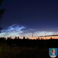 Zdjęcie ilustracyjne wiadomości: Obłoki srebrzyste (noctilucent clouds ). Czym są? #2